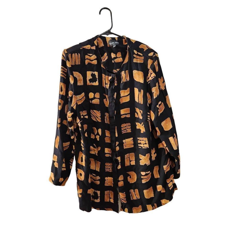 Vintage Ellen Figg 20W blouse long sleeve